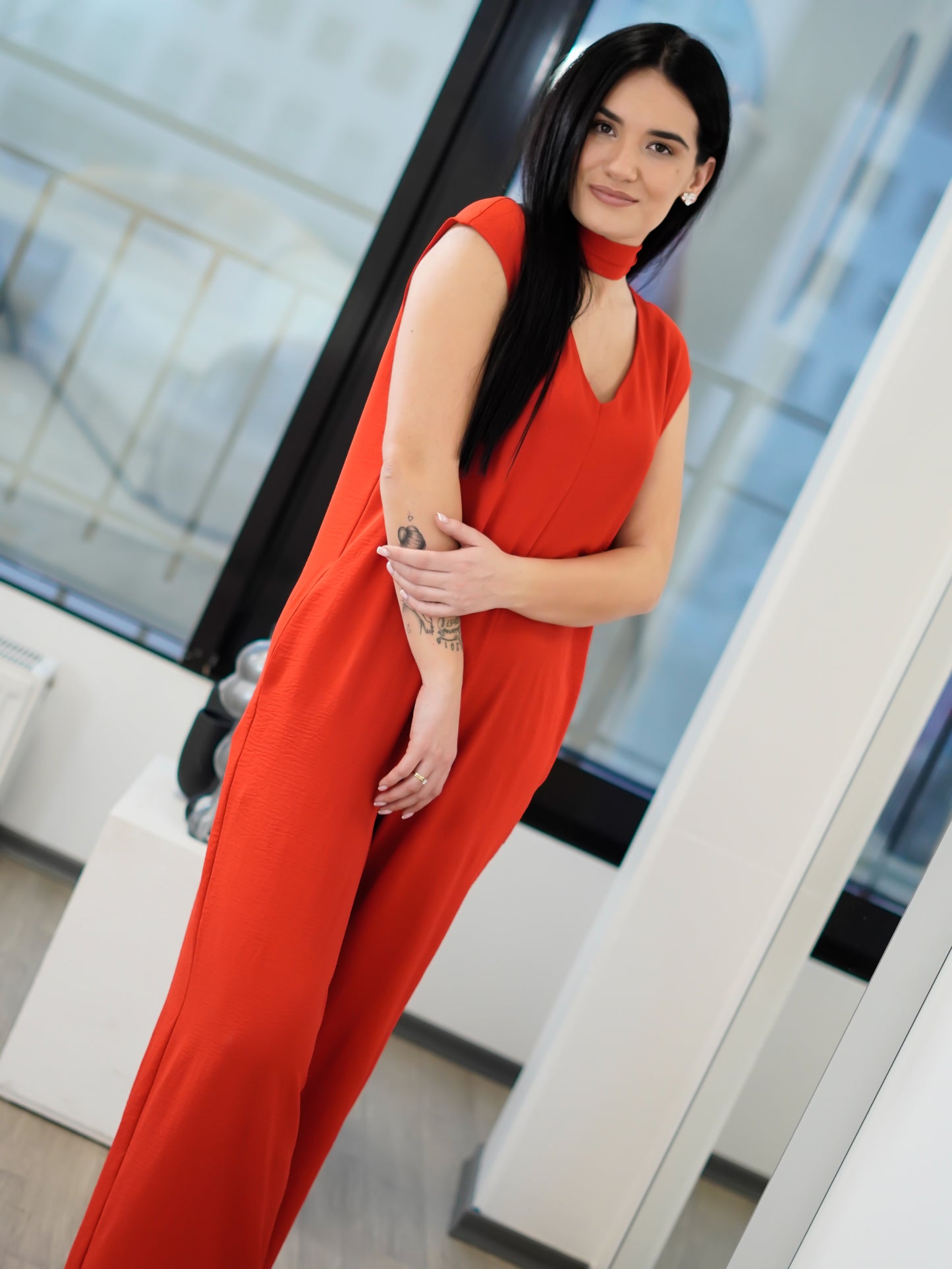 Kombinezons - sarkans